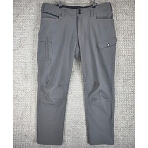 TRUEWERK Men's T2 Werkpants 40x32 Grey Cargo Work Pants Utility Outdoor